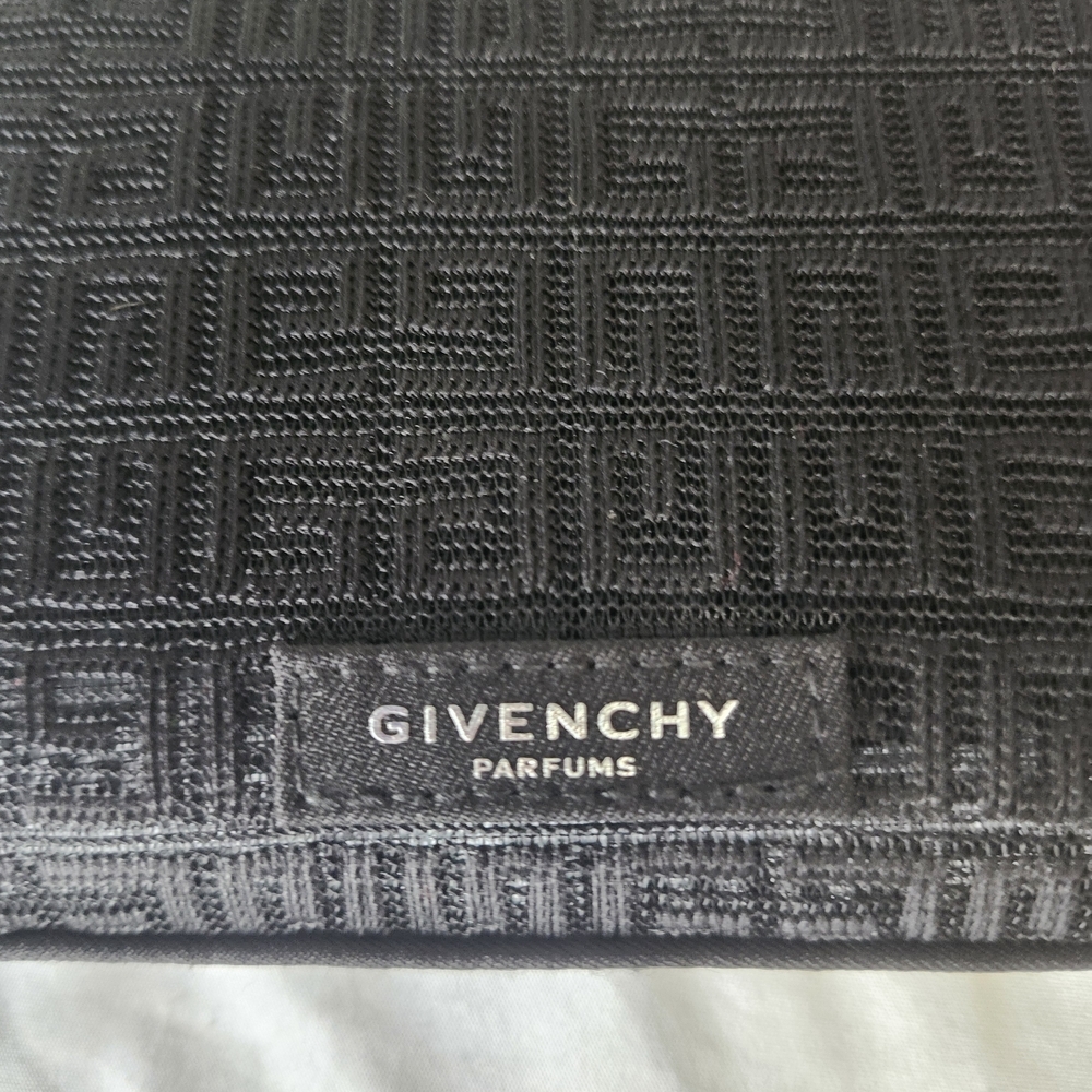 Givenchy Black Embossed Logo Cosmetic Pouch Set - Picture 4 of 8